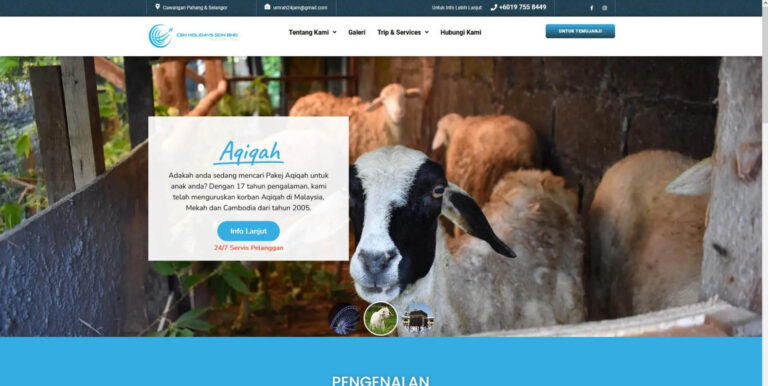 portfolio laman website murah 006