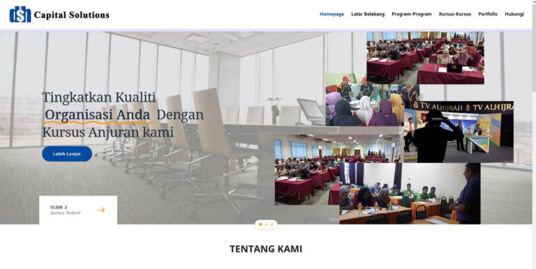 portfolio laman website murah 009